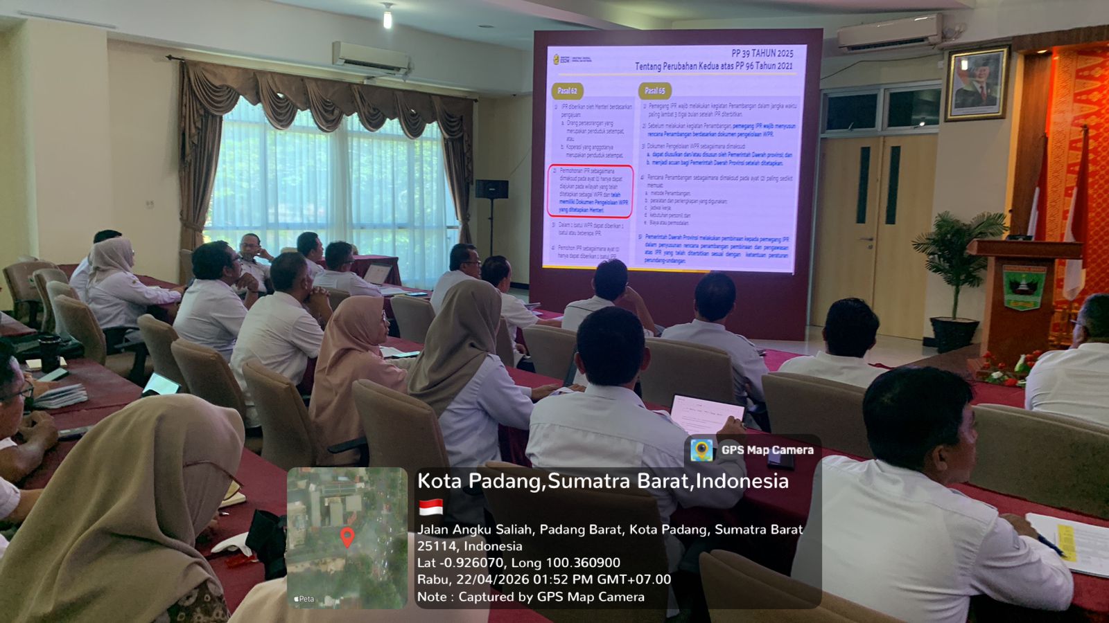 Rapat Percepatan Izin Pertambangan Rakyat