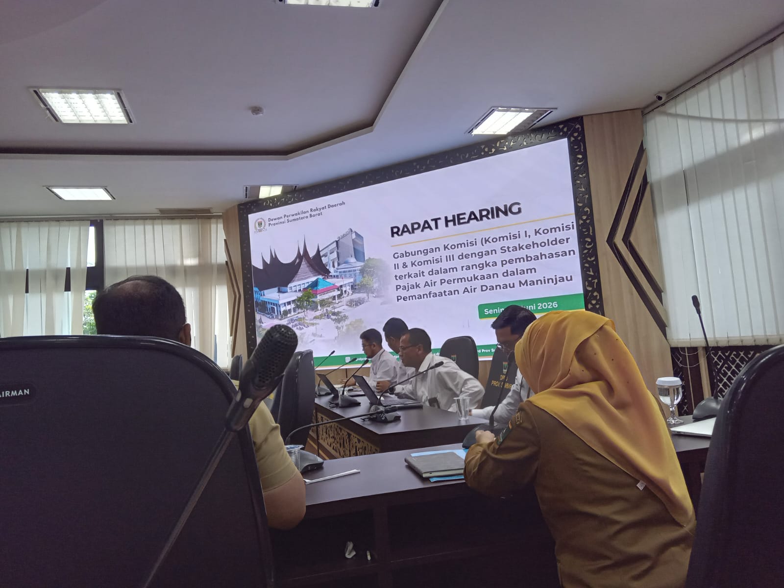 Rapat Hearing Pajak Air Permukaan (PAP)