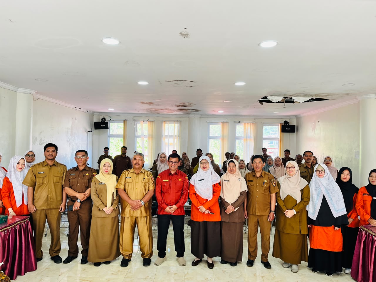 Sosialisasi PP 28 tahun 2025 di Kecamatan IV Koto