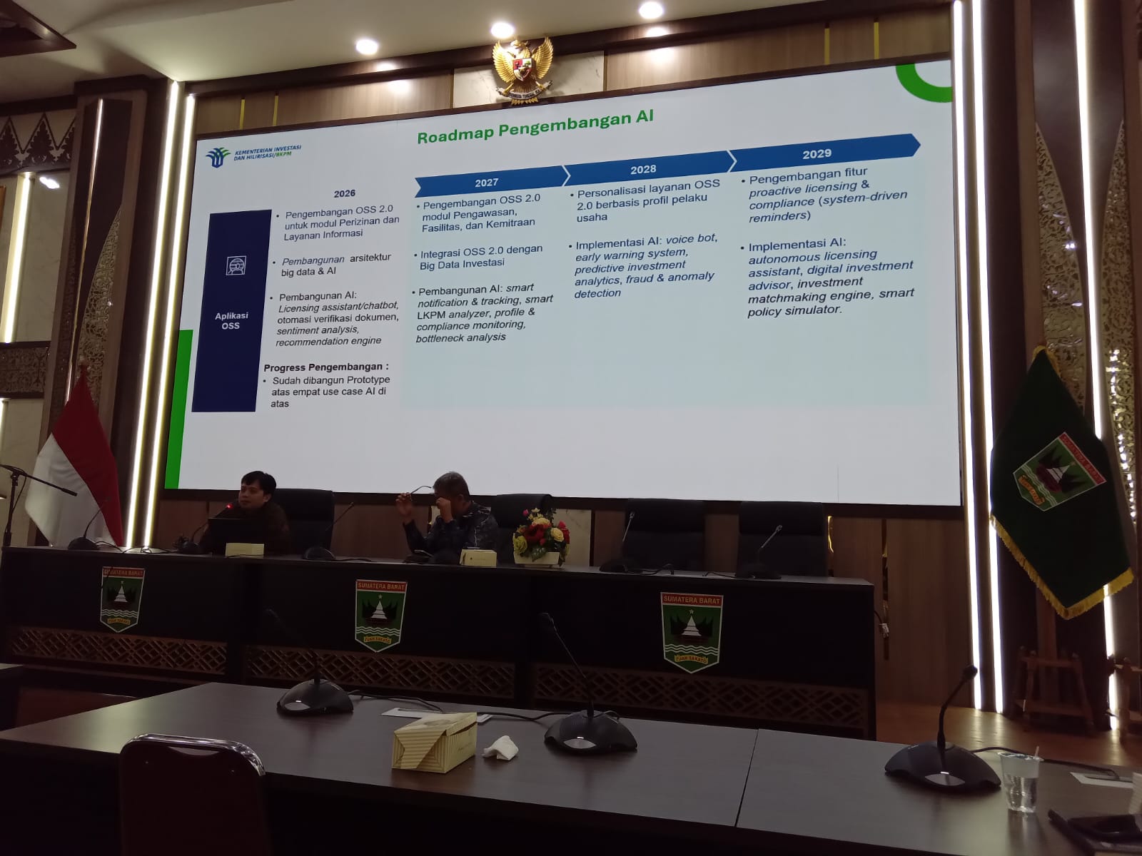 Rapat Pembahasan Big Data dan Artificial Intelligence (AI) di OSS